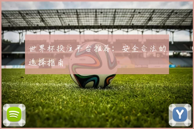 世界杯投注平台推荐：安全合法的选择指南