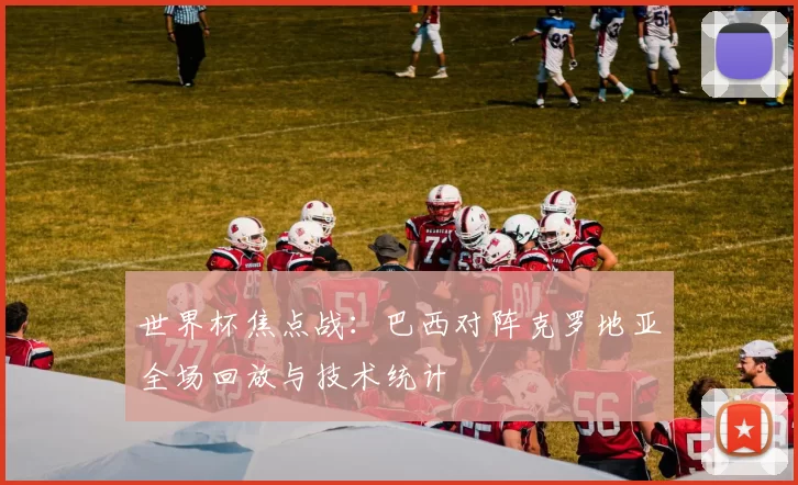 世界杯焦点战：巴西对阵克罗地亚全场回放与技术统计
