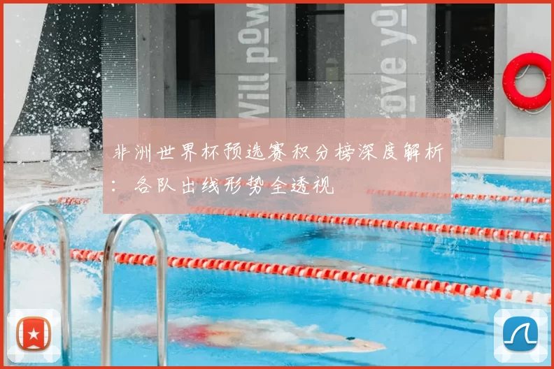 非洲世界杯预选赛积分榜深度解析:各队出线形势全透视